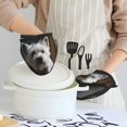 thumbnail image 6 of Pofeuu Dog Wrapped in Towel 1 Print Thickened Mini Silicone Oven Mitts Heat Resistant, Rubber Oven Mitt Gloves, Finger Pinch Grips, Pot Holder, Silicone Potholder, 6 of 7