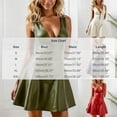 thumbnail image 3 of Womens Summer Dresses, Womens Faux Leather Mini Dress Sleeveless Deep V Neck Bodycon Dresses Trendy Y2K Streetwear Backless Short Dress, 3 of 7