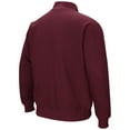 thumbnail image 3 of Men's Colosseum Maroon Minnesota Golden Gophers Big & Tall Tortugas Logo Quarter-Zip Sweatshirt, 3 of 3