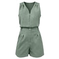 thumbnail image 4 of Casual Sleeveless Tank Top And Shorts Two Piece Summer Outfit Comfortable Streetwear, 4 of 4