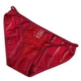 thumbnail image 2 of HUPOM Seamless Panties For Women Underwear For Women In Clothing Briefs Leisure Tie Seamless Waistband Red M, 2 of 3
