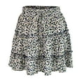 thumbnail image 1 of Femmes Jupe Plissée Florale Jupe Plissée Taille Haute Femmes Jupe Plissée A-Line Mini Jupe, 1 of 7