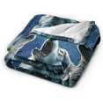 thumbnail image 4 of Christian Blanket Cross Hand of God Throw Blanket for Men Kids Teenagers Soft Cozy Warm Fuzzy Fleece Religious Christ Decor Blanket Gifts for Boys Women Girls Couch Sofa Bed 50"X40", 4 of 5