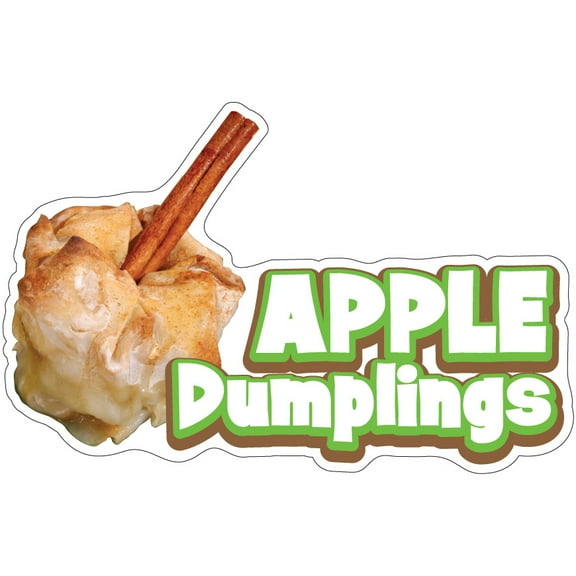 Apple Dumplings 12" Decal Concession Stand Food Truck Sticker