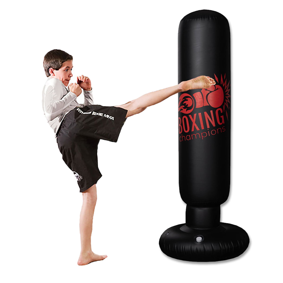 Kung Fu Punching Bag MMA Boxing Sandbags Target Sparring Safety Training