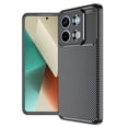 thumbnail image 1 of For Xiaomi Redmi Note 13 Carbon Fiber Texture Shockproof TPU Phone Case(Black),iPhone 16, 1 of 6