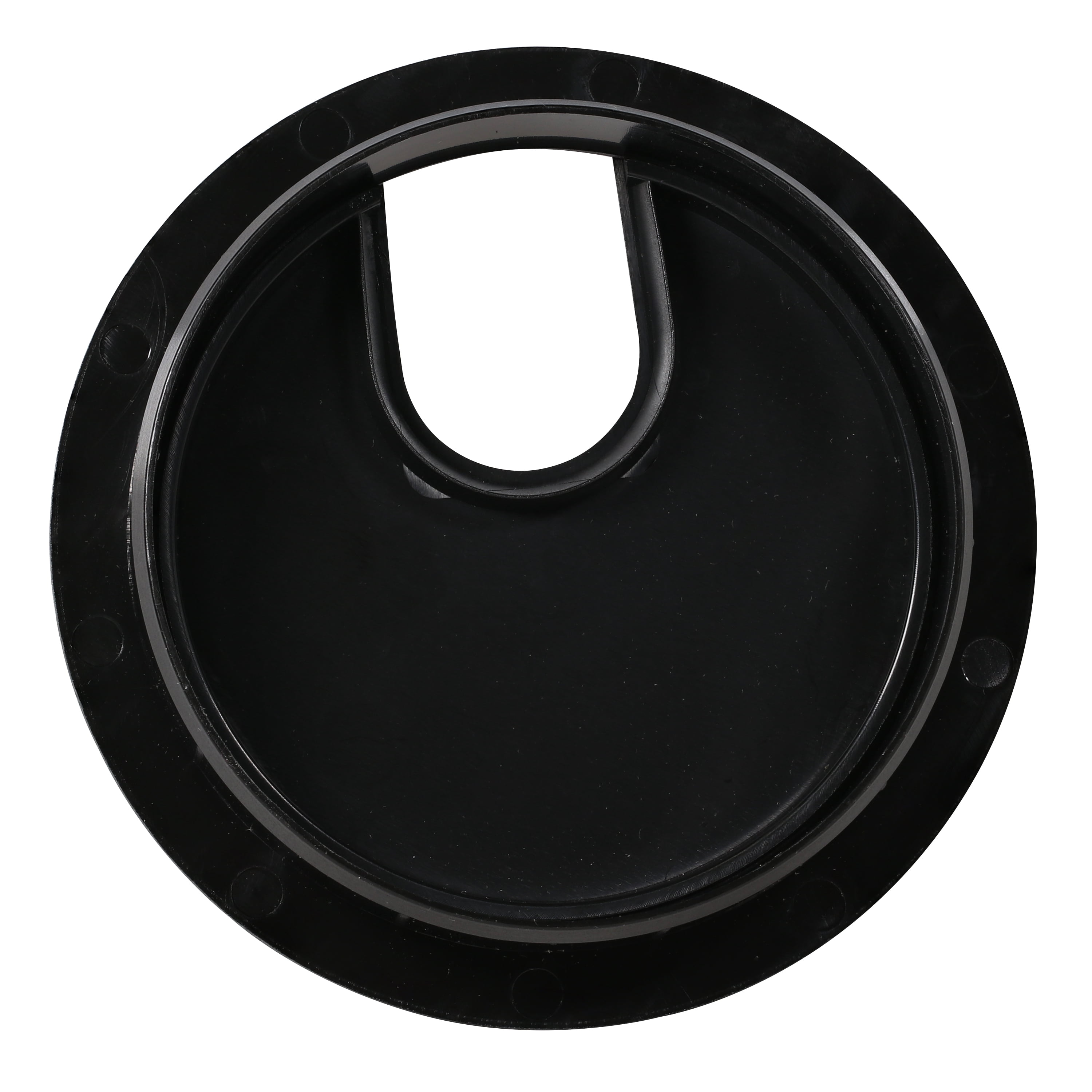Rok Hardware 25 Pack Round Grommet, 3" (76mm) Diameter, Made of ABS, Black