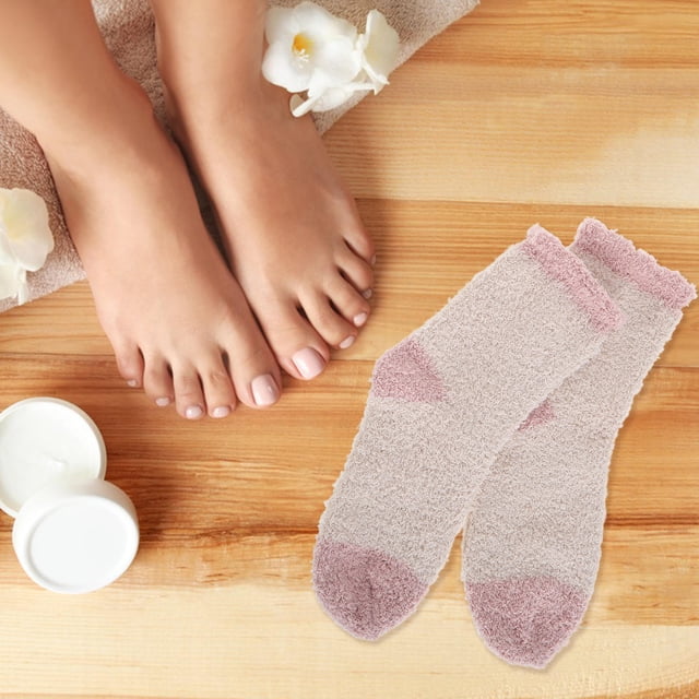 Nestingho 2 Pares De Calcetines De Gruesa Para Mujer Para Uso En Y Diario