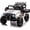 White, variant on Luku 12V Kids Ride On Truck Car, Electric Vehicles with Remote Control, Lights, Music, 3 Speeds, Pink