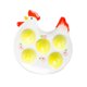 thumbnail image 4 of Bandeja para huevos de Pascua, soporte para huevos de Pascua, bonita figura de multifunción, soporte para desayuno, almuerzo, decoración del C, 4 of 8
