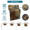 thumbnail image 6 of Rust Mottled Texture Table Runner, Vintage Distressed Abstract Kitchen Table Runners Dress Scarves for Table Decorations Party/Restaurant/Indoor Outdoor Use, 13x108in, 6 of 9