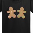 thumbnail image 4 of Inktastic Twin Gingerbread Boy and Girl Co Youth T-Shirt, 4 of 5