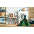 thumbnail image 2 of Ahgly Company Machine Washable Indoor Round Transitional Dark Forest Green Area Rugs, 3' Round, 2 of 7
