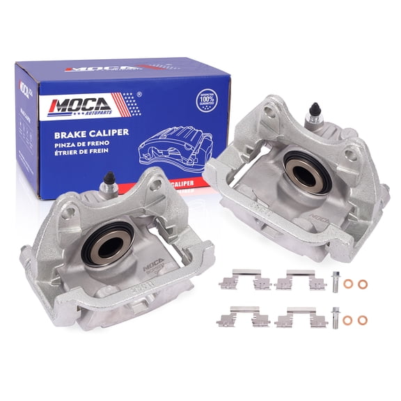 MOCA AUTOPARTS 2x Rear Brake Calipers w/ Bracket Fit for 2014-2016 Chevrolet Impala Limited 3.6L & 2012-2013 Chevrolet Impala 3.6L & 2005-2009 Buick Allure LaCrosse 3.8L