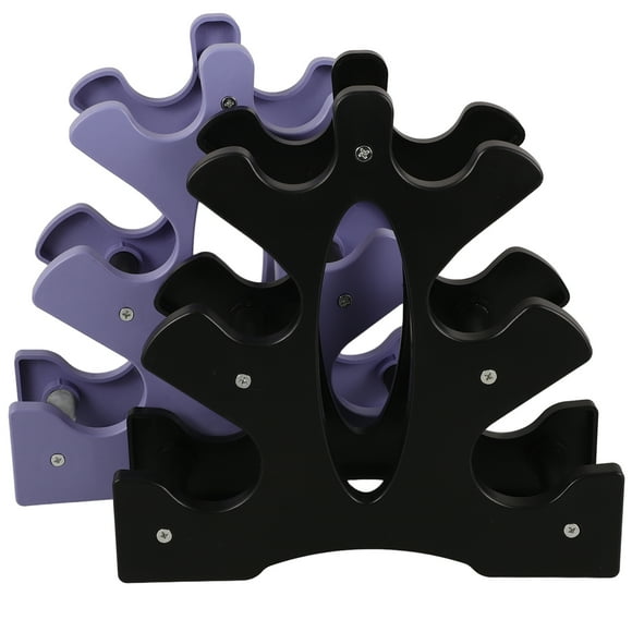Miangastore Accessoire d'Haltère Support d'Haltère Abs Bleu 2 Pcs 9.1X8.7X1.2In