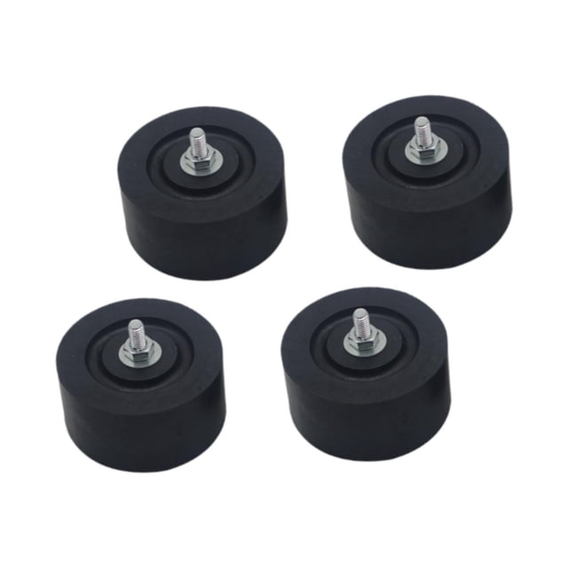 simhoa 4 Pieces Air Conditioning Anti Vibration Pad Multipurpose for Hotel Home Use 8.5cmx4.3cm