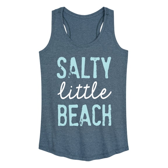 Instant Message - Salty Little Beach - Women's Racerback Tank