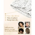 thumbnail image 3 of Yanibest Bonnet de Douche Antidérapant pour Femmes, Bonnet de Douche de Luxe Réglable et Imperméable, Bonnet Mignon Réutilisable pour Garder les Cheveux Secs, 3 of 3
