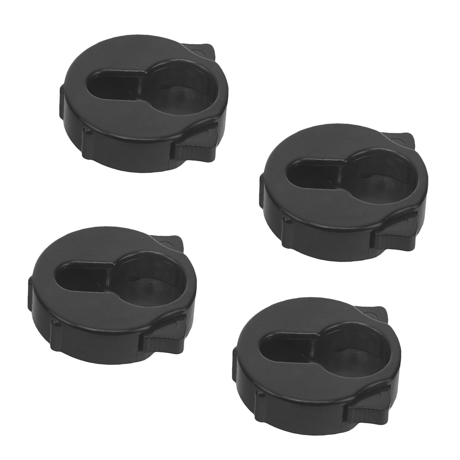 4 Pieces Guitar Strap Locks Universal Quick Change Set Easy Installation for Electric Acoustic Bass Guitars