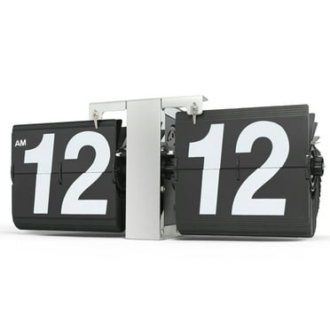 Betus Retro Style Flip Desk Shelf Clock - Classic Mechanical Digital Display
