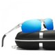 thumbnail image 5 of Gafas de sol deportivas para hombre, gafas de conducción polarizadas con espejo retro para mujer, protección UV400 para conducir, viajes, golf, fiestas y ocio., 5 of 6