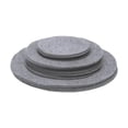 thumbnail image 1 of Divisores de platos de fieltro, contenedores de almacenamiento de platos, divisores para apilar y proteger el café, separadores de platos, platillos, 48 piezas, 1 of 7