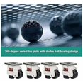 thumbnail image 2 of Ruedas giratorias de 4 piezas, ruedas niveladoras retráctiles para máquinas industriales Ruedas de nailon de alta resistencia Gd-60F, 2 of 5