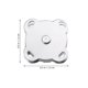 thumbnail image 4 of 10 series de 15 mm de coser magnética Bolsa Cierres para coser / Craft / Ropa / bolsa / Scrapbooking (plata) HOMEMAXS mx1577692, 4 of 5