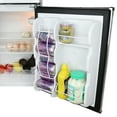 thumbnail image 6 of MegaChef Reversible Door Swing Refrigerators, Stainless Steel, 3.2 cu ft, 6 of 10