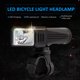 thumbnail image 5 of Impermeable T6 LED bicicleta luz faro USB carga lámpara ciclismo linterna, 5 of 8