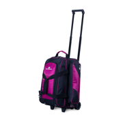 Brunswick Zone Double Roller, 2 Ball Bowling Bag - Black