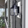 thumbnail image 5 of AA Warehousing Morgan 1 Light Exterior Wall Lamp in Black Finish, 5 of 5