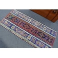 thumbnail image 4 of Patchwork Vintage Rug, Turkish Rug, 2.4x5.2 ft Small Rugs, Anatolian Rugs, Rugs For Gift, Blue Antique Rugs, Modern Bath Mat,, 4 of 10