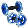 thumbnail image 5 of AURARMLET Dual Wheel Ab Roller with Blue Color for Core Muscle Training 1 Pair, 5 of 8