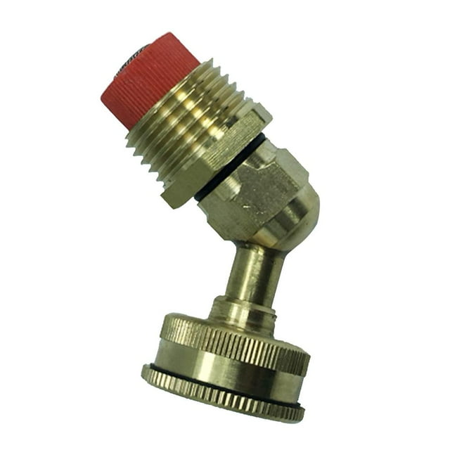 Boquilla de Rodiador 45 degree con 4&5&7 Agujeros para Sistema de Nebulización Agricola o Industrial Rosca de 1/4 '', 1/2 '' DN15 5 Hoyo Cola Boquilla de riego