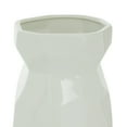 thumbnail image 5 of CosmoLiving by Cosmopolitan 16" Geometric White Ceramic Vase, 5 of 8