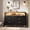 Black, variant on 7 Drawer Dresser with Smart LED Lights, 54"Wide Modern Fluted Chest of Drawers for Bedroom, Wood Grain Storage Organizer,Dresser TV Stand for Living Room
