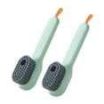 thumbnail image 2 of COFEST Household Soft Bristle Cleaning Brush,Press Type Automatic Liquid Adding Brush for Cleaning Clothes,Carpets,Shoes and more,C,, 2 of 7