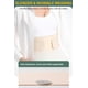 thumbnail image 5 of Faja lumbar para hombres y mujeres, soporte de cintura y espalda, productos para aliviar el dolor lumbar, cinturón lumbar para aliviar el dolor de ciática (beige, pequeño), 5 of 5