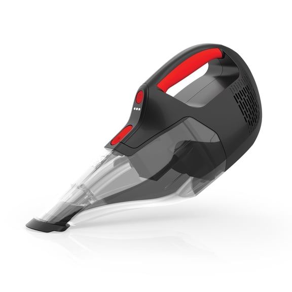 (Open Box) DIRT DEVIL WET DRY 16-VOLT CORDLESS PORTABLE HAND VACUUM CLEANER - BLACK/RED