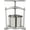 6 L/1.59 Gal, variant on Fruit Juice Press,Stainless Steel Manual Fruit Wine Press with Filter Bag, Cider Grinder Press Juicer Machines for Honey Vegetables Cheese Herbs (3 L/0.8 Gal)