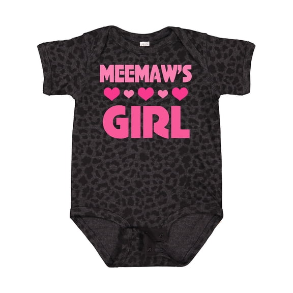 Inktastic Meemaw Girl Granddaughter Girls Baby Bodysuit