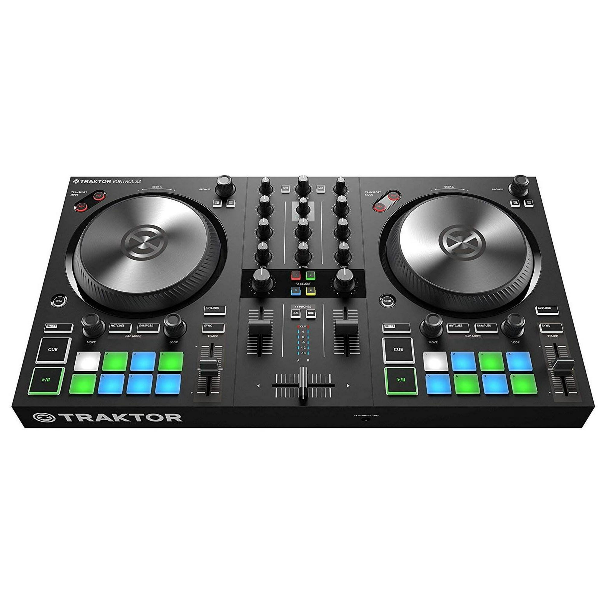 Native Instruments 25421 Traktor Kontrol S2 Mk3 Play Anywhere DJ