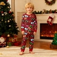 thumbnail image 3 of Gaexia Kids Christmas Pajamas Cotton Long Sleeve Matching Holiday Set Toddler Boys Girls Kids Xmas Jammies, 3 of 3