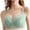 Green, variant on Women's Maternity Nursing Bras, Nursing Bras for Breastfeeding Soft Cotton Front Button Bra, Women's Breastfeeding Bra With Open Button Postpartum Breastfeeding Bra 42B