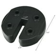 thumbnail image 2 of Gymax 6PCS Weight Plates Patio Canopy Tent Gazebo Shade Umbrella Water Filled 30LBS, 2 of 10