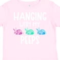 thumbnail image 4 of Inktastic Easter Hanging with My Peeps Pastel Bunnies Boys or Girls Toddler T-Shirt, 4 of 5