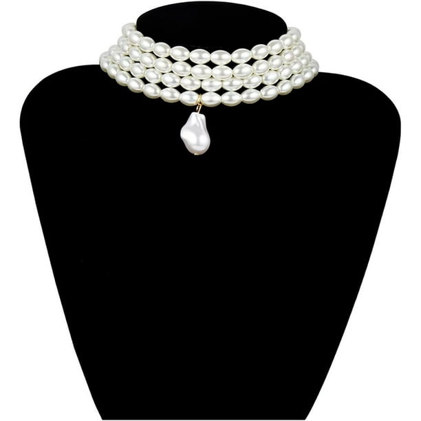 Necklace for shop short neck