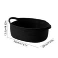 thumbnail image 2 of Lunxisen 2 Pcs Basket Empty Gift Basket, Decorative Rope Woven Nursery Storage Organizer Dog Toy Baskets for Baby Showers Christmas Easter with Gift Bags and Ribbons, 2 of 9