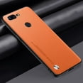 thumbnail image 1 of Luxury PU Leather Case For OnePlus 5 5T Back Cover Matte Silicone Shockproof Protection Phone Case For One Plus 5T 5 OnePlus5 T Orange For OnePlus 5, 1 of 6